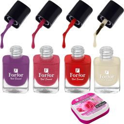 Perfect Stay Trendy Safe & Fast Dry ,Nail Art ,Glossy Finish Nail Polish Combo-image-80