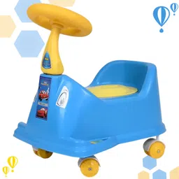 dandles Rider Potty Chair with Wheels and Removable Tray with Cover Handle bar Potty Box-picture-0