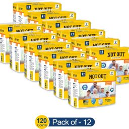 Adult Diaper Pants style, Large, Waist 75-140cm,Unisex, pack of 12 (120 count) Adult Diapers - L-53
