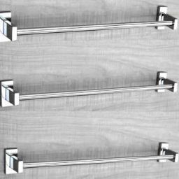 iSTAR Bathroom Square Towel rod 24 inch 1 Bar Towel Rod (Stainless Steel Pack of 3) 24 inch 1 Bar Towel Rod 24 inch 0 Bar Towel Rod-image-17