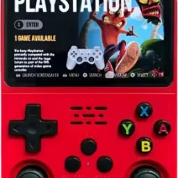 HG WORLD Retro Game R36s gaming console for Portable Style Pocket GameBox Handheld Gaming Consoles 3.5 IPS Screen Rechargeable Battery handheld console Hand video game 64 GB with 15000+Preinstall video game handheld,Best Gift All Ages Mario Game,GTA Vice City-6