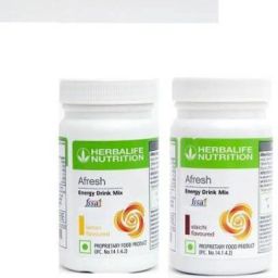 afresh eanergy drink mix LEMON+ELAICHI Nutrition Drink-image-27