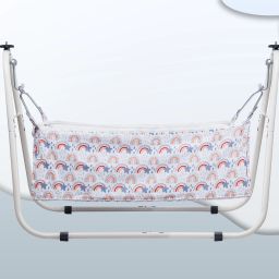 CradleBot Baby Swing for New Born Baby 0 to 24 Months (Cloth Color May Vary)-image-7