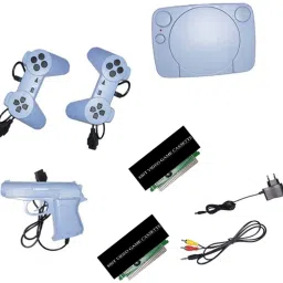 GROZA 83 Classic TV Game Console Inbuilt Game Contra, Super Mario Bros with 2 Cassette NA GB with Contra, Super Mario Bros, F1 Race, Cricket Game-picture-24