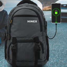 Large 40 L Laptop Backpack Large 40 L Laptop Backpack ASHPER Unisex with USB Port and Rain Cover (Black)-image-60