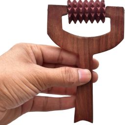 Wooden Hair Massager Roller | Anti-image-54