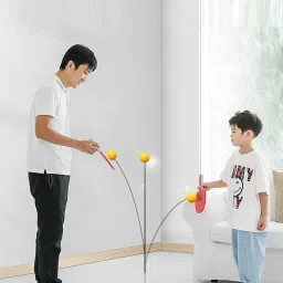 Indoor Outdoor Ping Pong Table Tennis with 2 Wooden Rackets & 2 Balls Table Tennis Kit-image-59