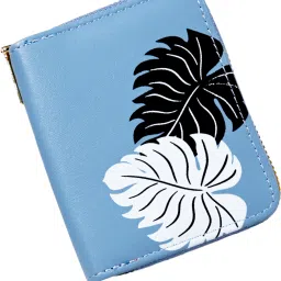 Women Casual Blue Artificial Leather RFIDCard Holder-image-44