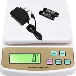 laxmi gold SF-400A Portable Kitchen Weighing Scale With Battery And Adopter Included Weighing Scale-picture-24
