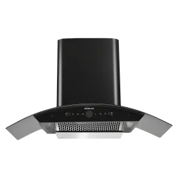 Sunflame Sereno 90cm 1400m³/hr Ductless Auto Clean Wall Mounted Chimney with Motion Sensor (Black)-picture-46