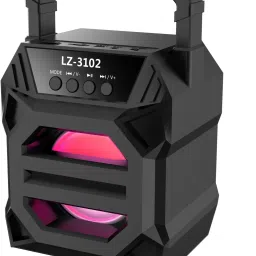 RECTITUDE Best Quality Compact & Powerful Stereo Sound Deep Bass Portable Led Flash Light 5 W Bluetooth Party Speaker-image-2