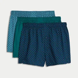 marks & spencer Pack of 3 Printed Men Boxer-picture-39