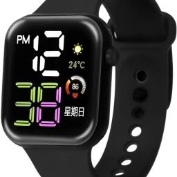 Tarido Teenagers LED Luxurious Fashion Silicone (Not Smart Watch) Smartwatch-image-80