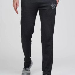Men Striped Grey Track Pants-image-68