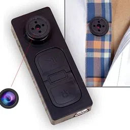 OSHSIZ Spy Camera Mini Pocket Button .Hidden Spy Video Cam Spy Camera-14