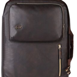 Medium 21 L Laptop Backpack WORKSPACE HYBRID FAUX LEATHER LAPTOP BRIEFCASE/BACKPACK-image-30