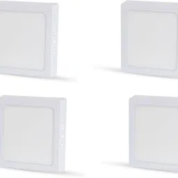 8 Watt Square LED Surface Mounted Panel Light, Cool White Mounted Panel Cool White Pack Of 04 Recessed Ceiling Lamp-3