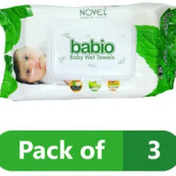 Babio Baby Wet Towels Ambz (80) Sheet ( Pack of 3)-image-40