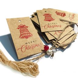 Christmas Tag 1B style7B Greeting Card-25