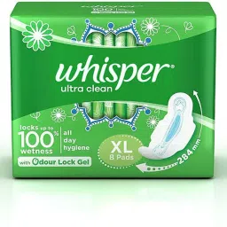 Sanitary Ultra Clean Sanitary Pads for Women, XL, 8 Napkins Sanitary Pad-image-40