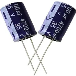 2 Pcs 4700uf 35V Electrolytic Capacitor 4700 Micro Farad 35 Volt Condenser Electronic Components Electronic Hobby Kit-13