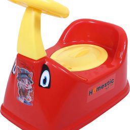 Plastic Baby Potty Toilet Training Seat|Steering Design|Red Potty Seat-image-99