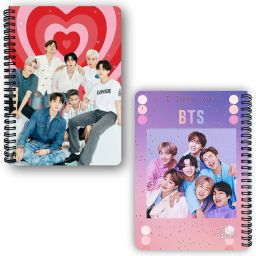 BTS Kpop Notebook A5 Diary Unruled 150 Pages-image-90