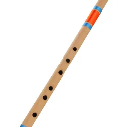 Musical Flutes F Sharp Base 7 Hole Flute Bamboo Bansuri Size 27 Inch With Free Carry Bag Bamboo Flute-image-0
