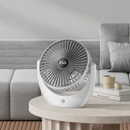 PYXBE Portable Clip on Fan(RECHARGEABLE PORTABLE USB FAN),360° Rotate Personal Mini Fan,Home,Office,3 Speed Portable Clip on Fan,7 Inch Powerful USB Table Fan Rechargeable Fan-image-58