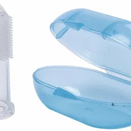 Silicone Baby Finger-Brush with Case Ultra Soft Toothbrush-image-94
