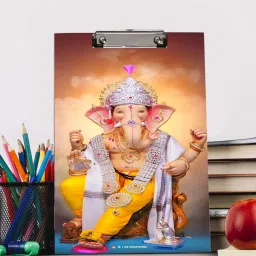 Lord Ganesha K Digital reprint examination pad school collage Size 14x10 inch-picture-22