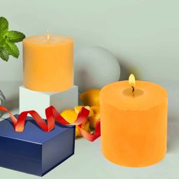 Scented Citronella 3X3 Inch Pillar Candle-image-31
