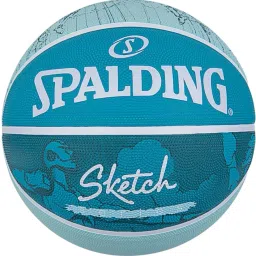 Sketch Crack Ball 84380Z, Unisex, Basketball, Blue, 7, blue Basketball - Size: 7-image-53