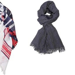 Self Design Pure Cotton Men Multicolor Fancy Scarf-image-75
