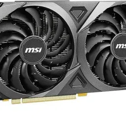 MSI GeForce RTX 3060 VENTUS 2X 12G OC GDDR6 12 GB NVIDIA Chipset 192 bit 1807 MHz Graphics Card image 3