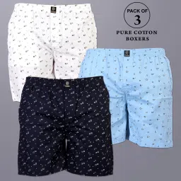 Pack of 3 Printed Men Boxer-24