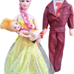 Family Doll Long Hair with Baby Doll Set for Girl Best Birthday Gift for Girls-picture-22