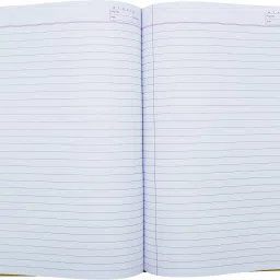 navneet Youva Case Bound Long Book 21x29.7 cm Single Line Regular Notebook Single Line 288 Pages image 3
