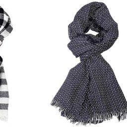 Self Design Pure Cotton Men Multicolor Fancy Scarf-image-74