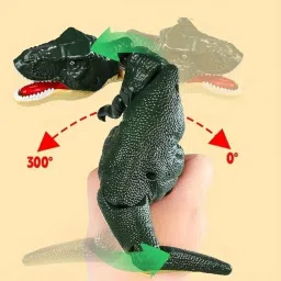Realistic Dinosaur Toy with Biting Roaring Function-Sound Effects & Lighting |08-27