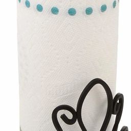 Wrought Iron Tissue Roll/Paper Towel Holder for Kitchen and Dining Table Iron Toilet Paper Holder-image-51