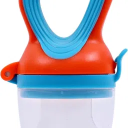Round Fruit Feeder with Silicone Nipple, Ideal for Newborn Babies & Infants Feeder-3