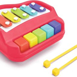 Baby Piano Xylophone Toy - 2 in 1 Musical Toy for Toddlers - Safe-17
