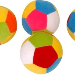 Dream Deals Colourful Ball 4 inch(Pack of 6)- 4 inch-24