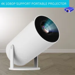 SACRO Mini HD Projector for Home 4KSupport With Built-in App Netflix/Prime/YouTubeD440 (4500 lm / 1 Speaker / Wireless / Remote Controller) Portable Projector-picture-18
