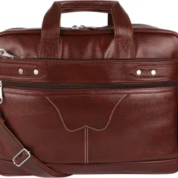 Men & Women Brown Messenger Bag-image-3