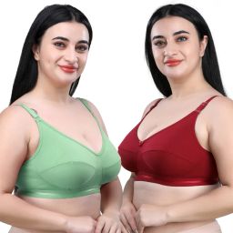 Pack of 2 Women Everyday Non Padded Bra-picture-27