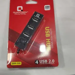 Quantron QHU -210 QUANTRON QHU -210 ULTARA HIGH SPEED USB HUB 480 MBPS USB Hub image 2