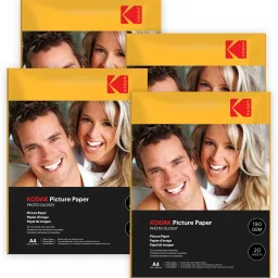 190 GSM A4 80 Sheets High Glossy Cast Coated Water Resistant photo paper unruled A4 (210x297mm) 190 gsm Photo Paper-image-52