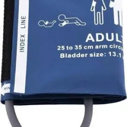 Scelta Reusable NIBP Adult Cuff with Single Tube Size 25-35 cm TSP01 Bp Monitor Cuff-9